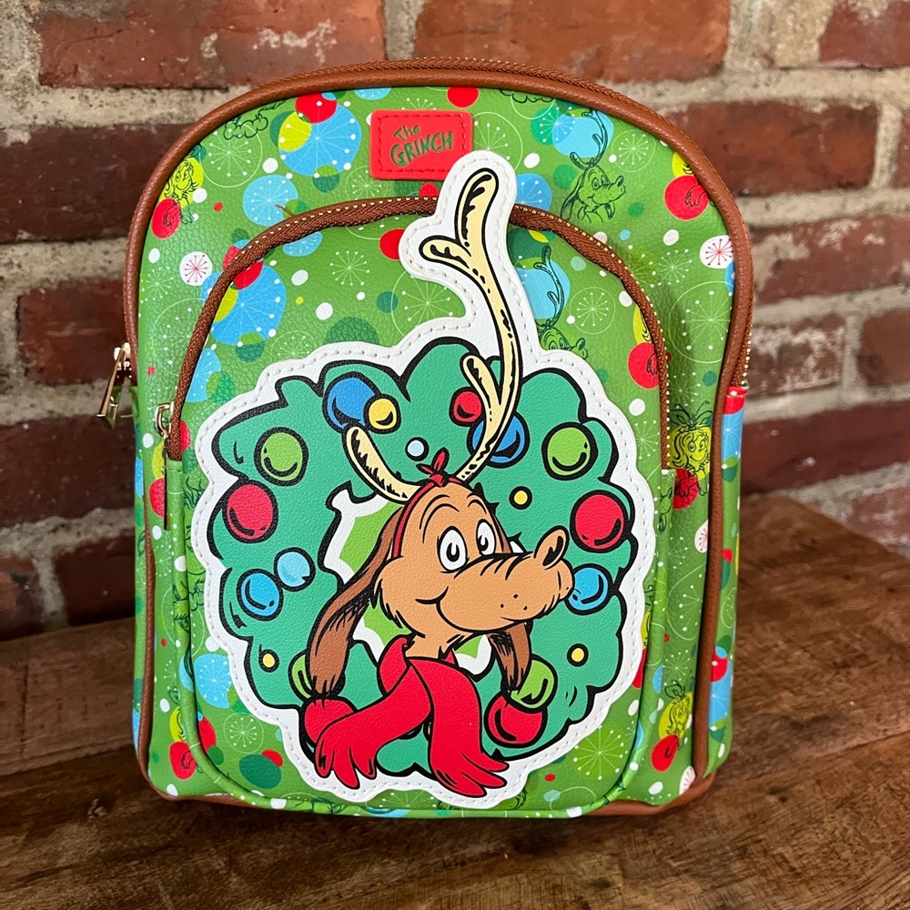 How the Grinch stole Christmas Max mini backpack new with tags
